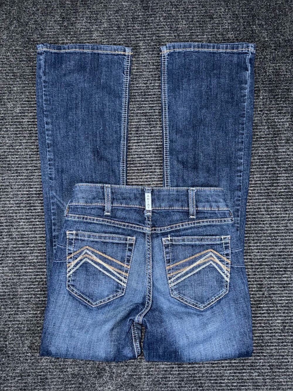 Ariat Women's REAL Perfect Rise Boot Cut Kimberly Rascal Jeans 27 R 10037684